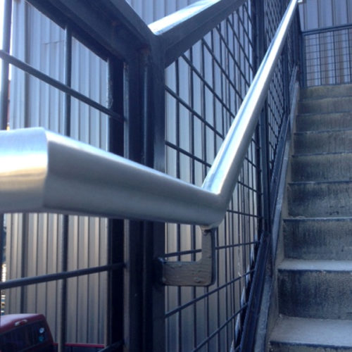 steel handrails